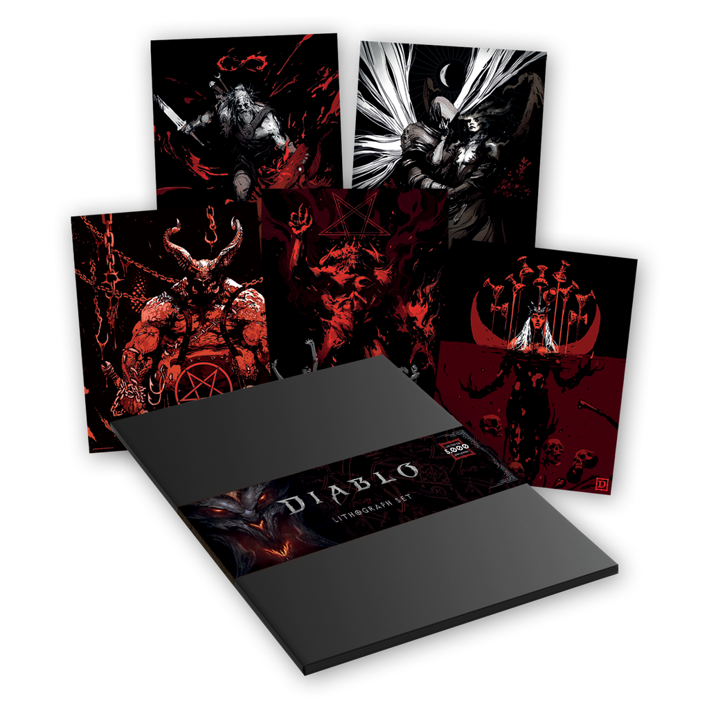 Diablo - Limited Edition Set of Five Lithographs