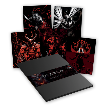 Diablo - Limited Edition Set of Five Lithographs