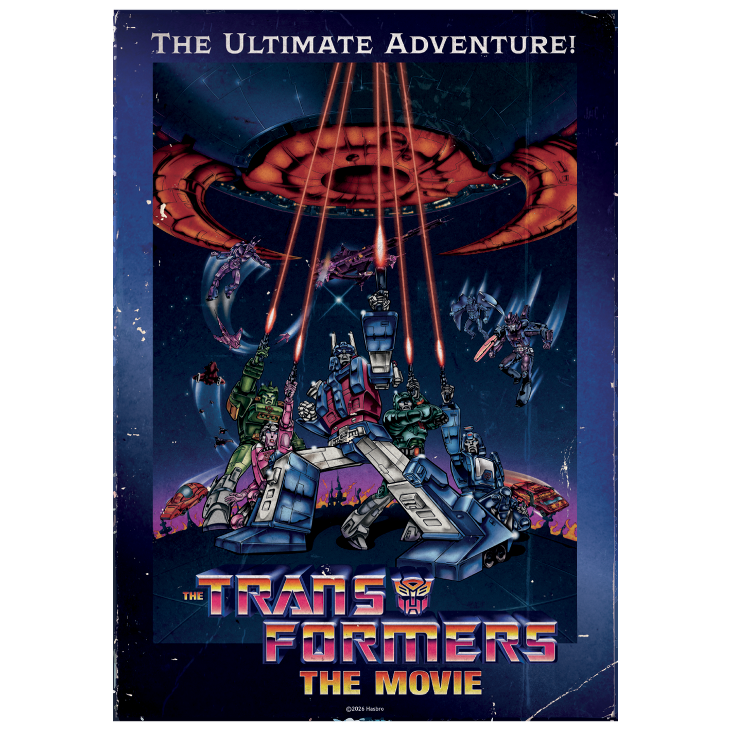Transformers: The Movie – 40th Anniversary Art Print
