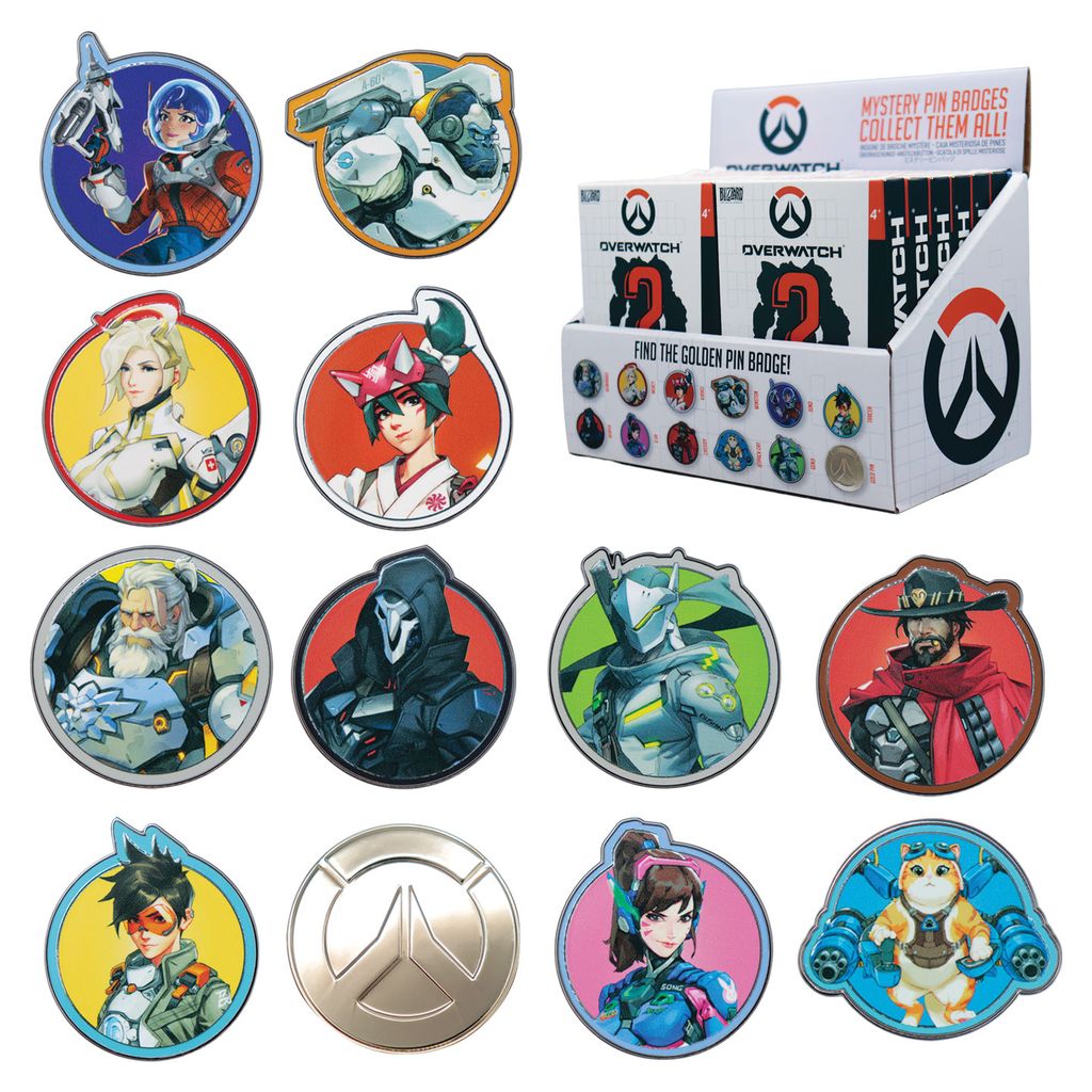 Overwatch - Mystery Pin Badge (Blind Box)