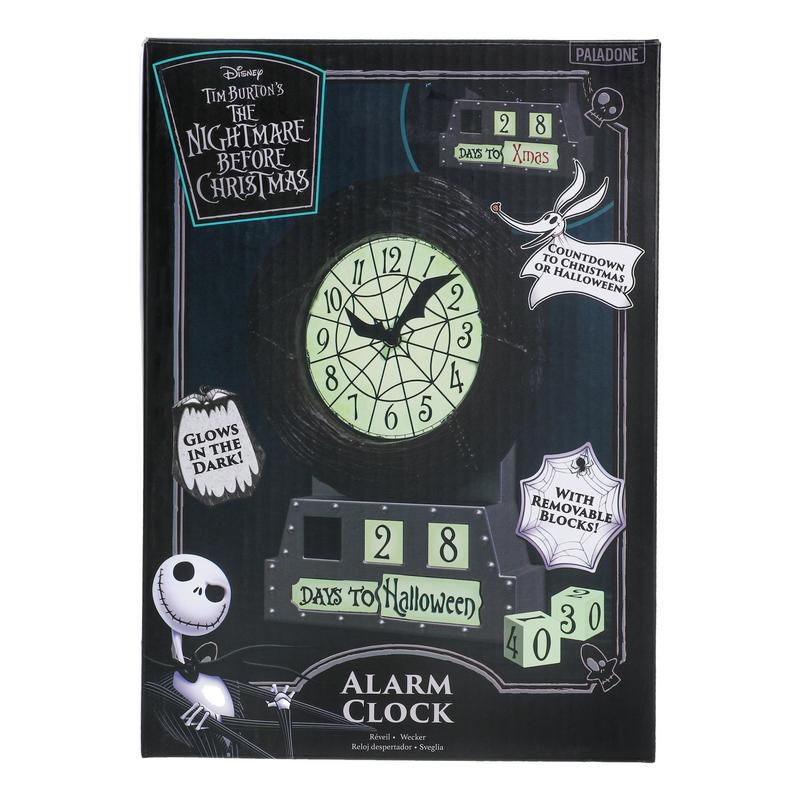 Nightmare Before Christmas - Officially Licensed Countdown Alarm Clock