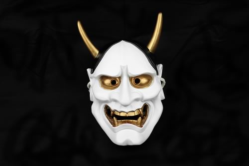 Japanese Oni Demon Mask