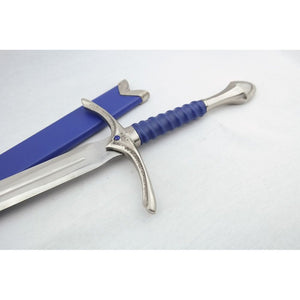 Lord Of The Rings - Gandalf Glamdring with Scabbard (Blue, 136cm)
