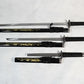 "Tatsu" Triple Set Display (Straight Blade) Katana-The Sword Stall