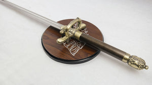 GAME OF THRONES - Arya's Needle With Plaque And Scabbard