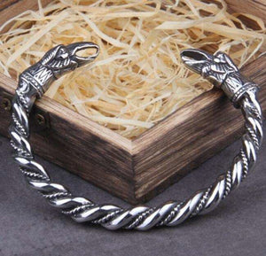 Torc Bracelet Ravens-The Sword Stall