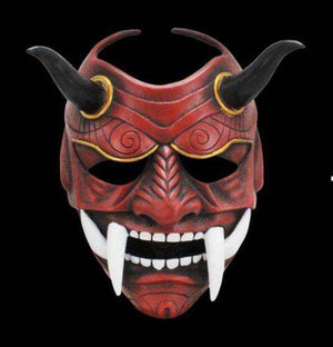 Japanese Prajna Red Devil Mask