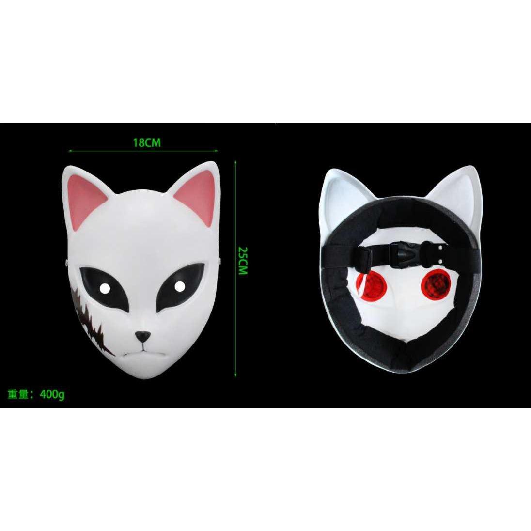 Demon Slayer – Black-Eyed Fox Warding Mask