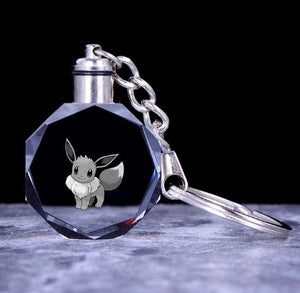 3D Laser Engraved Keyring – Colour-Changing LED Display