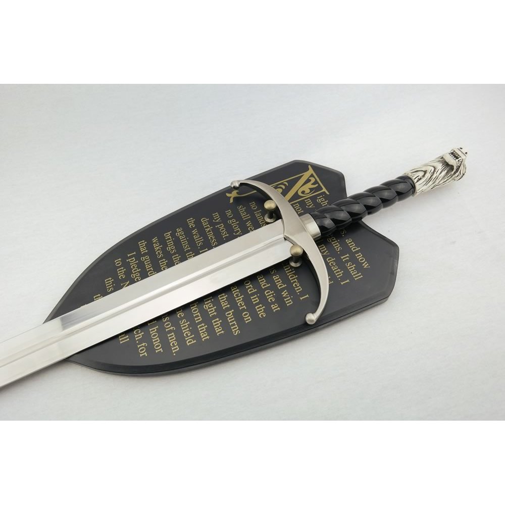 The Bastard Snow - Sword Including Plaque and Scabbard