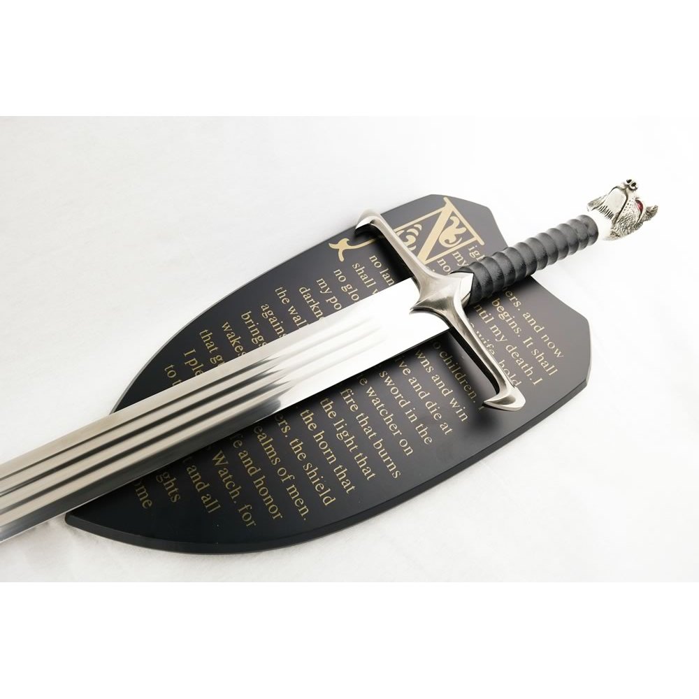 The Bastard Snow - Sword With Plaque (Book Version)