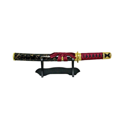 Marble Effect Decorative Tanto with Stand