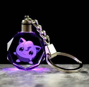 3D Laser Engraved Keyring – Colour-Changing LED Display