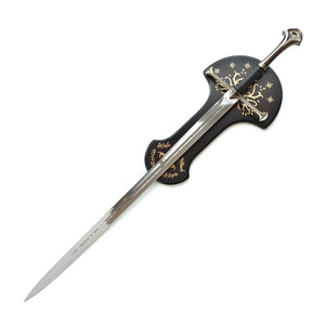 The Lord Of The Rings - Deluxe Anduril With Display Plaque & Scabbard