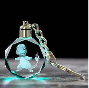 3D Laser Engraved Keyring – Colour-Changing LED Display