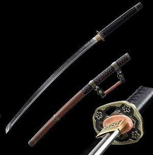 "Yakushima" 1095 HCS Clay Tempered Hand Forged Katana