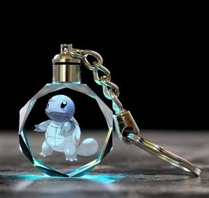 3D Laser Engraved Keyring – Colour-Changing LED Display