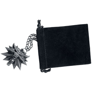 The Witcher - Wolf Necklace with Pouch