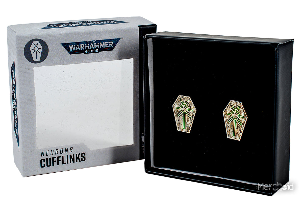 Warhammer 40,000: Necrons Cufflinks