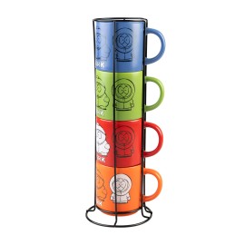 SET OF 4 SOUTH PARK MUGS