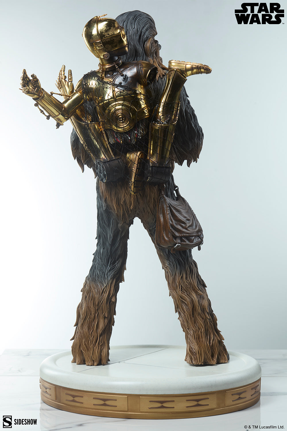 Star Wars - Chewbacca & C-3PO Premium Format Figure | Sideshow