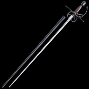Kingston Arms Swept Hilt Rapier Black Finish