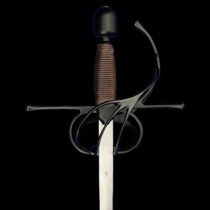 Kingston Arms Swept Hilt Rapier Black Finish