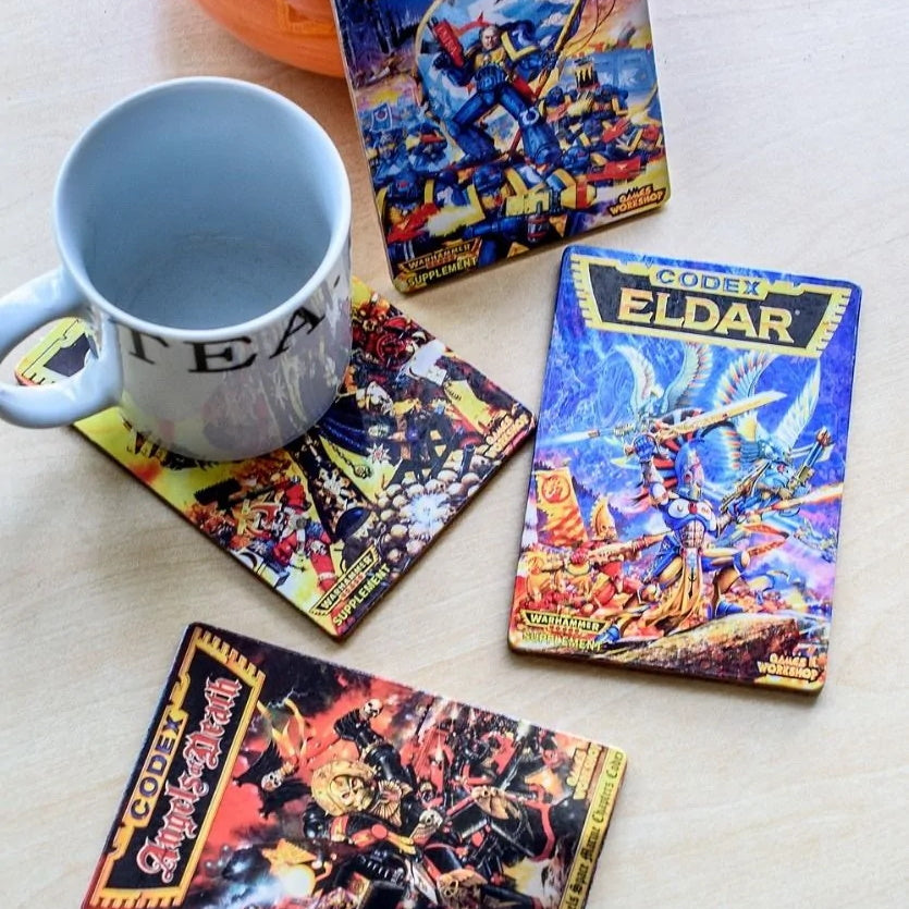 Warhammer 40000: Second Edition Codex Coasters
