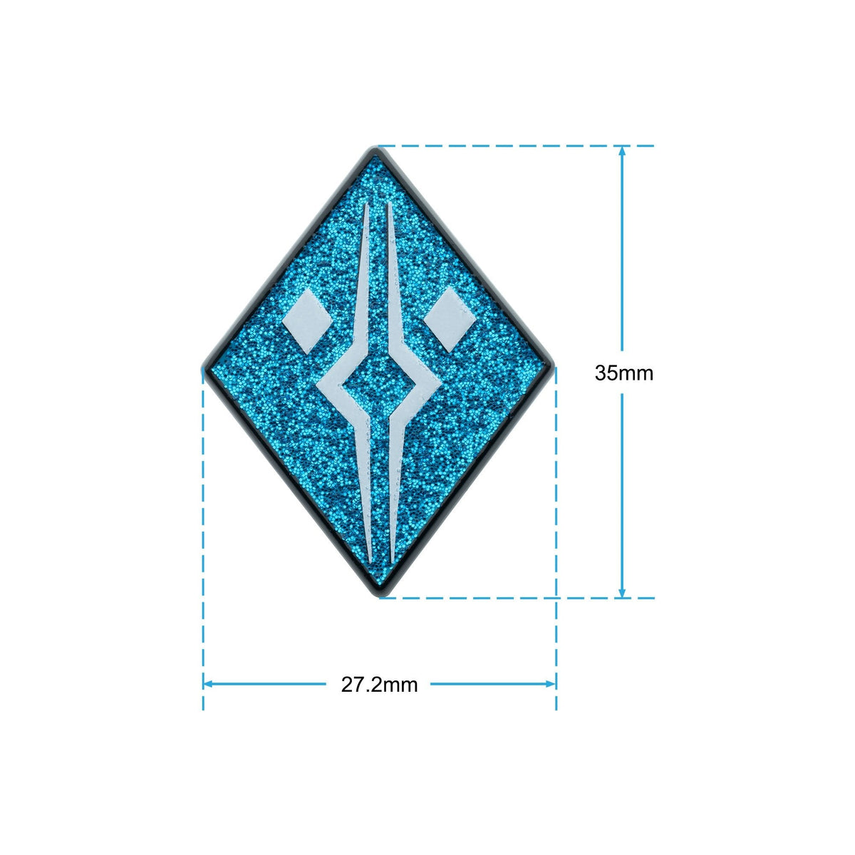 Star Wars: Ahsoka – Ahsoka Glitter Pin Badge