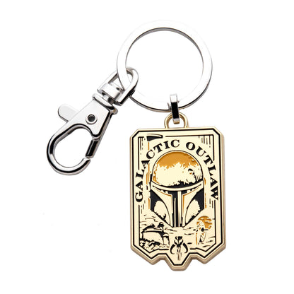 Star Wars – Galactic Outlaw Badge Enamel Keychain