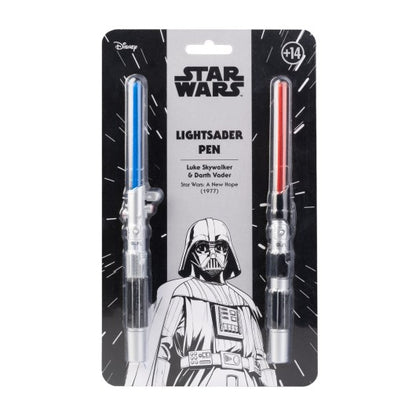 Star Wars – Luke Skywalker & Darth Vader Lightsaber Pen Set (2-Pack)