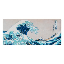 The Great Wave Of Kanagawa Hokusai - Officially Licensed Deluxe XL Mouse Mat
