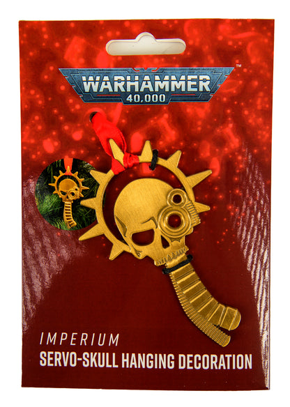 Warhammer 40000: Servo Skull with Halo Hanging Decoration