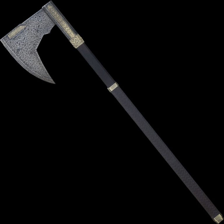 Lord Of The Rings - Officially Licensed United Cutlery Bearded Axe of Gimli with Plaque