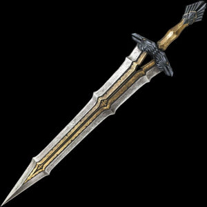 The Hobbit - United Cutlery Officially Licensed Regal Sword Thorin Oakenshield And Display (Resin)