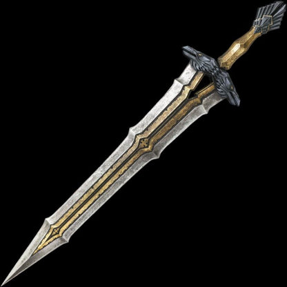 The Hobbit - United Cutlery Officially Licensed Regal Sword Thorin Oakenshield And Display (Resin)