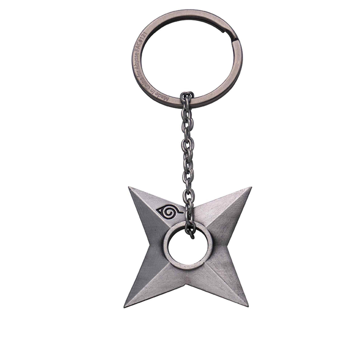 Naruto - Konoha Shuriken 3D Keychain