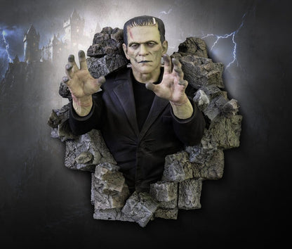Frankenstein – Boris Karloff as Frankenstein's Monster Life-Size Wall Mount | Hollywood Collectibles Group