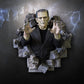 LAYAWAY DEPOSIT ONLY - Frankenstein – Frankenstein's Monster Half-Scale Wall Sculpture | Hollywood Collectibles Group