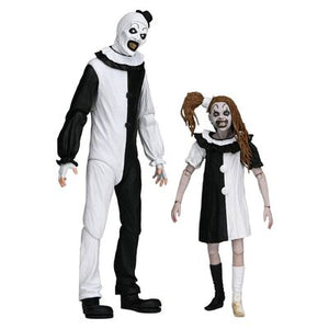Terrifier 2 – Ultimate Art the Clown & Little Pale Girl 2-Pack