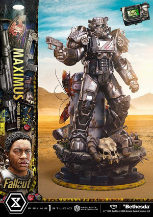 Fallout - Maximus Power Armour Real Elite Masterline 1:4 Statue DX Bonus Version