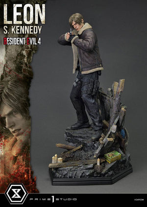 Resident Evil 4 – Leon S. Kennedy 1:4 Scale Ultimate Premium Masterline Statue Bonus Version | Prime 1 Studio