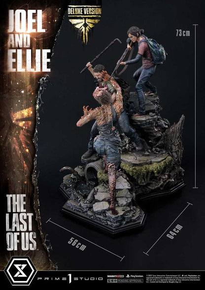 LAYAWAY DEPOSIT ONLY - The Last of Us Part I – Joel & Ellie Ultimate Premium Masterline 1:4 Scale Statue Deluxe Bonus Version | Prime 1 Studio