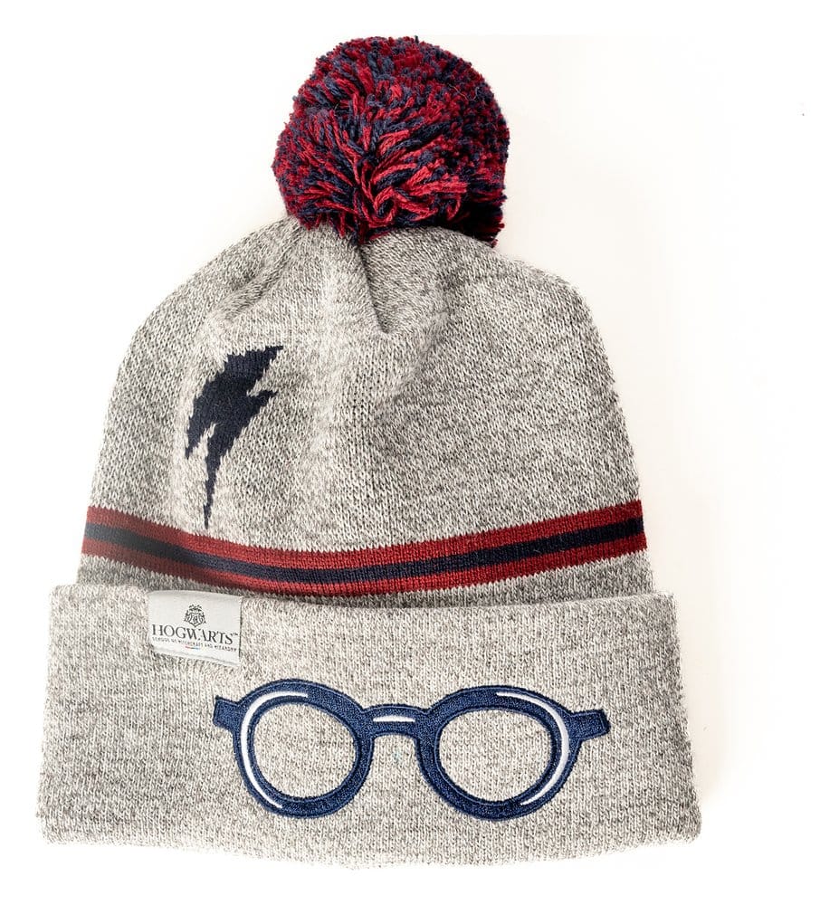 Harry Potter – Glasses & Scar Bobble Beanie