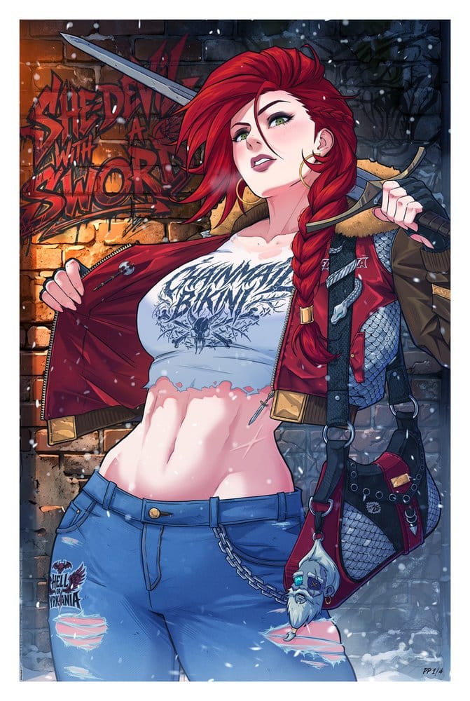 Red Sonja - Limited Edition Official Dynamite Fine Art Print