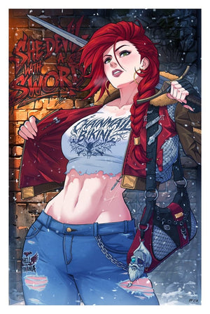 Red Sonja - Limited Edition Official Dynamite Fine Art Print