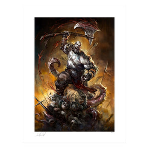 Grog Strongjaw: I Would Like to RAGE! - Limited Edition Official Critical Role Fine Art Print