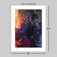 Supergirl & Batgirl World's Finest #1 - Limited Edition Official DC Comics Fine Art Print