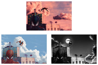 Spider-Man - Official Marvel Comics Fine Art Print Triple Set