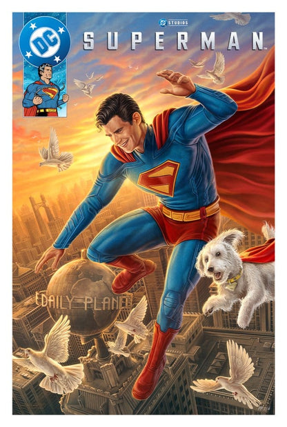 Superman: A Symbol of Hope - Limited Edition Official DC Comics Fine Art Print